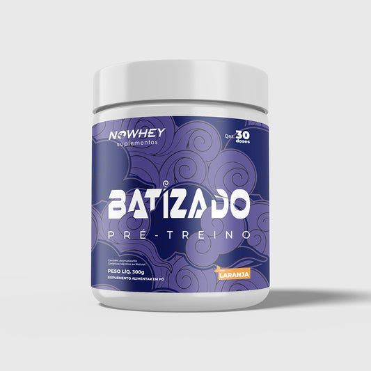 Pré-Treino BATIZADO 300G - Nowhey Suplementos