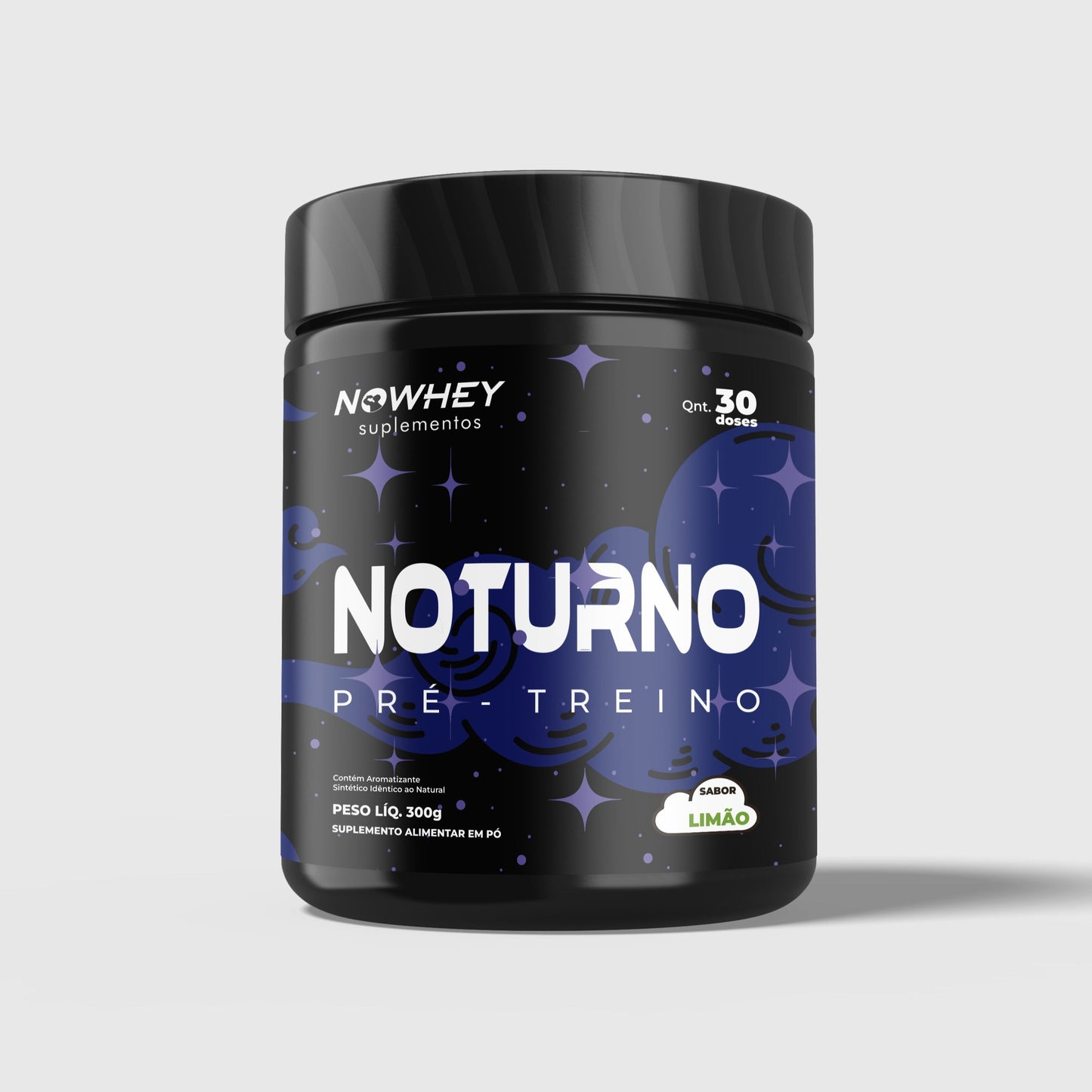 Pré treino Noturno 300G - Nowhey Suplementos