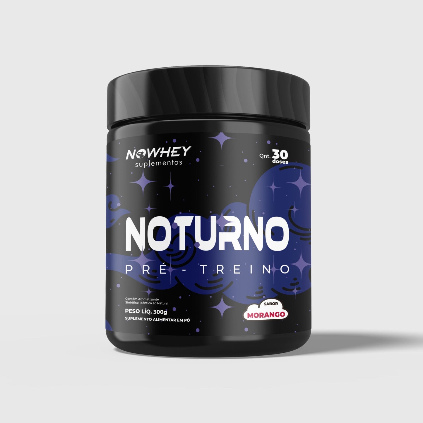 Pré treino Noturno 300G - Nowhey Suplementos